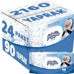 Familia Mineralin İyiliği 90 Yaprak Plastik Kapaklı 24'lü Set 2160 Yaprak Islak Havlu Mendil