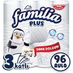 Familia Organik Pamuk özlü Tuvalet Kağıdı 96 Rulo (32 RULO x 3 PAKET)
