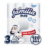 Familia Plus Tuvalet Kağıdı 120 Rulo (40 Rulo X 3 Paket)