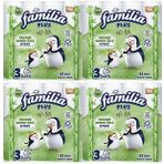 Familia Plus Tuvalet Kağıdı 3 Katlı 128 Li Paket Natural Organik Bambu Özlü (4Pk*32)