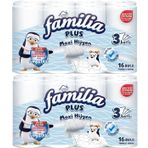 Familia Plus Tuvalet Kağıdı (3 Katlı) 32 Li Set Maxi Hijyen (2PK*16)