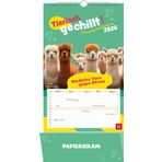 Familienkalender 2026: Tierisch gechillt! Unser großer Familienplaner 2026: Der perfekte "Family Organizer" mit Monatskalendarium, 5 Spalten und Zetteltasche