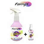 famix Doğal Leke Çıkarıcı Sprey 750 ML | Çok Amaçlı Halı, Koltuk ve Kumaş Leke Temizleyici Güçlü Formül