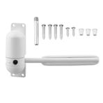 FAMKIT Yaylı Hidrolik Kapı Kapatıcı, Tepe Kapı Kapatıcı, Otomatik Yaylı Kapı Kapatıcı Ayarlanabilir Çinko Alaşım Kendinden Kapanan Kapı Ayarlanabilir Kol 68 kg'a Kadar Çalışır