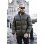 Famoda Erkek Haki Dik Yaka Kışlık Mont -FN10170 - 2XL