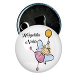 Famous Bebek Şekeri Magnet Bebek Mevlüt Hediyelik Isimli Kapak Açacak (434856227) pembe