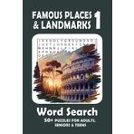 Famous Places & Landmarks Word Search Puzzle Book (PART 1): Word Searches with Easy to Read Print about Famous Places & Landmarks and More | 50+ Puzzles ... Gift for Vacations, Holidays and Free Times