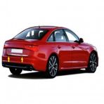 FAMS OTO AKSESUAR Audi A6 Krom Bagaj Alt Çıtası 2010-2018 Paslanmaz Çelik