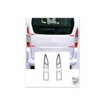 Fams Oto Aksesuar Citroen Berlingo Uyumlu Krom Stop Çerçeve 2 Parça 2008-2012 Arası Paslanmaz Çelik