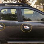 FAMS OTO AKSESUAR Dacia Duster Krom Kapı Kolu 4 Kapı 2018 ve üzeri Paslanmaz Çelik