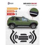 FAMS OTO AKSESUAR Dacia Duster Uyumlu 2010-2017 Full Dodik Seti 12 Parça (Duster Baskılı)