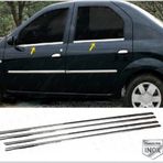 FAMS OTO AKSESUAR Dacia Lodgy Krom Cam Çıtası 4 prç. 2012 Üzeri P. Çelik