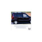Fams Oto Aksesuar Fıat Doblo Krom Cam Çıtası 4 Kapı 2010 - 2022 arası P.çelik Uyumlu