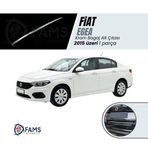 Fams Oto Aksesuar Fiat Egea Tipo Krom Bagaj Alt Çıtası 2015 Üzeri Paslanmaz Çelik (sedan)
