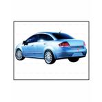 FAMS OTO AKSESUAR Fiat Linea Krom Bagaj Alt Çıtası 2007-2012 Arası P. Çelik