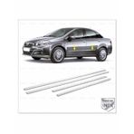 FAMS OTO AKSESUAR Fiat Linea Krom Yan Kapı Çıtası 4 Kapı 2007 Üzeri P. Çelik