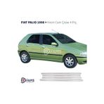 Fams Oto Aksesuar Fiat Palio Krom Cam Çıtası 4 Parça 1998 Ve Üzeri Paslanmaz Çelik