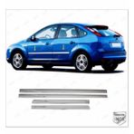 FAMS OTO AKSESUAR Ford Focus 2 Krom Yan Kapı Çıta 4 Kapı 2004-2008 P.Çelik