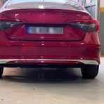 FAMS OTO AKSESUAR Honda Civic Krom Arka Difüzör 3 parça 2021 Üzeri Paslanmaz Çelik