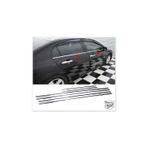 Fams Oto Aksesuar Honda Civic Krom Cam Çıtası 6 Parça 2006-2012 Arası Paslanmaz Çelik