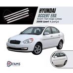 Fams Oto Aksesuar Hyundai Accent Era Krom Yan Kapı Çıtası 4 Kapı 2006 Üzeri P.çelik