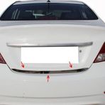 FAMS OTO AKSESUAR Hyundai Blue Solaris Krom Bagaj Alt Çıtası 2011 ve üzeri P.Çelik