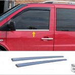 FAMS OTO AKSESUAR Mercedes Vito W638 Krom Cam Çıtası 2 parça 1996-2003 arası Paslanmaz Çelik