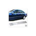 Fams Oto Aksesuar Mercedes W211 Uyumlu Krom Cam Çıtası 4 Parça 2002-2009 Arası Paslanmaz Çelik