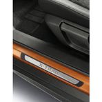 Fams Oto Aksesuar Nissan X-Trail Krom Kapı Eşiği 2022 ve Üzeri 4 Parça Paslanmaz Çelik ABS Çerçeve