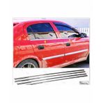FAMS OTO AKSESUAR Opel Astra G Krom Cam Çıtası 4 prç. 1998-2004 Arası P. Çelik
