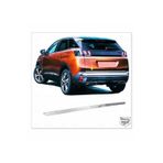 Fams Oto Aksesuar Peugeot 3008 Krom Bagaj Alt Çıtası 2016 Ve Üzeri P.çelik
