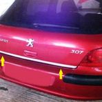FAMS OTO AKSESUAR Peugeot 307 Krom Bagaj Alt Çıtası 2000 Üzeri P.Çelik