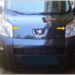 FAMS OTO AKSESUAR Peugeot Bipper Krom Far Çerçeve 2 parça 2008 üzeri Paslanmaz Çelik