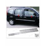 FAMS OTO AKSESUAR Renault Kangoo Krom Cam Çıtası 4 prç. 2008 Üzeri P. Çelik