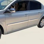 FAMS OTO AKSESUAR Renault Megane 2 Krom Yan Kapı Çıtası 4 prç. 2002-2009 arası P.Çelik (GENİŞ-UZUN)