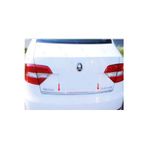 Fams Oto Aksesuar Skoda Superb Krom Bagaj Alt Çıtası 2015 Üzeri Paslanmaz Çelik