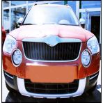 FAMS OTO AKSESUAR Skoda Yeti Krom Sis Çerçevesi 2 Parça 2009 Üzeri Paslanmaz Çelik