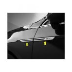 FAMS OTO AKSESUAR VW Passat B8.5 R-Line Krom Çamurluk Çıtası 4 parça Siyah 2019 ve sonrası Paslanmaz Çelik