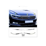 Fams Oto Aksesuar Vw Passat B8 Krom Far Üzeri Çıta + Kaput Çıtası 3 Prç. 2014-2019 Arası P.çelik