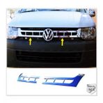 FAMS OTO AKSESUAR VW T5 Transporter Krom Ön Panjur 2 prç. 2010-2015 P. Çelik