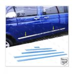 FAMS OTO AKSESUAR VW T5 Transporter Krom Yan Kapı Çıtası 5 prç 2003-2015 P.ÇELİK (KISA ŞASE)