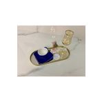 FAMU PAZARLAMA AYNALI SUNUMLUK KAHVE TEPSİSİ 6 LI OVAL TEPSİ (30 cm *12 ebat)