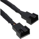 Fan Coklayici 2 Port Y Pwm 4 Pin Splitter Coklayici Switch Kablosu 5025