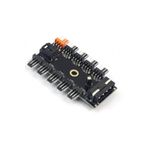 Fan Coklayici Adaptor Ve Kablosu 10 Port Fan Power Ide Switch Pwm Cogaltici Hub 4337