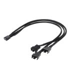 Fan Çoklayıcı Y Pwm Kablosu 4 Pin Switch 3 Pin 3 Port
