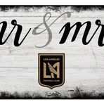 Fan Creations MLS Los Angeles FC Üniseks Los Angeles FC Senaryo Bay & Bayan işareti, Takım Rengi, 6 x 12