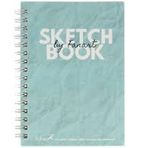 Fanart 120 gr A6 50 Yaprak Academy Sketch Book Spiralli Turkuaz Eskiz Defteri