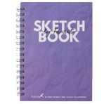 Fanart Academy 8672 Sketch Book Mor 120 gr Spiralli 50 Yaprak A6 Defter