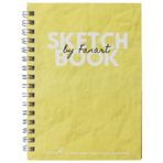 Fanart Academy 8674 Sketch Book Sarı120 gr Spiralli 50 Yaprak A6 Defter