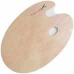 fanart academy mdf oval resim paleti 30x40 cm - Yok
